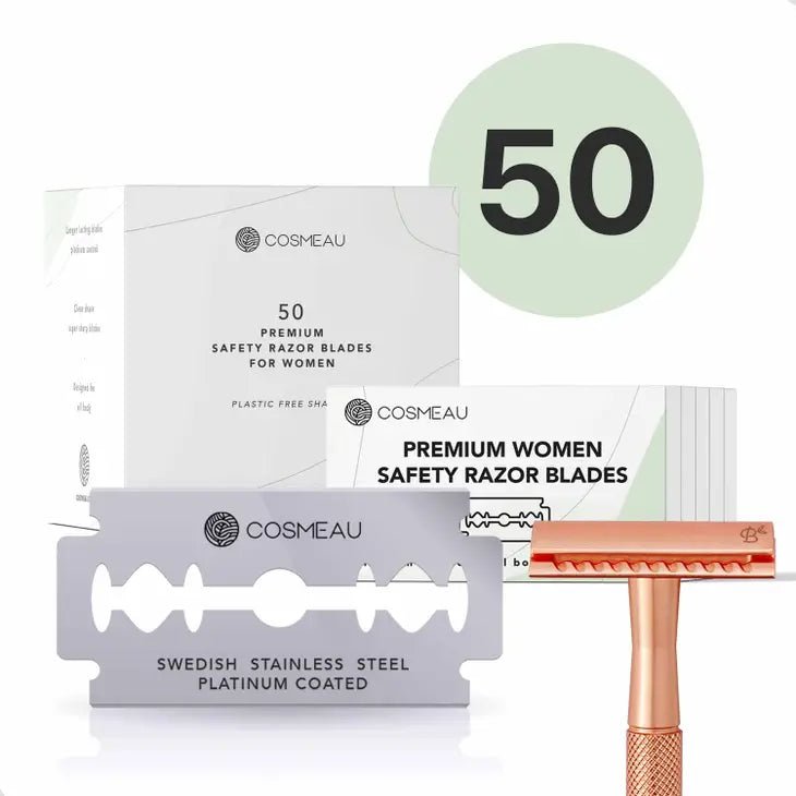 Cosmeau barberblader 50 stk - Lev Logisk