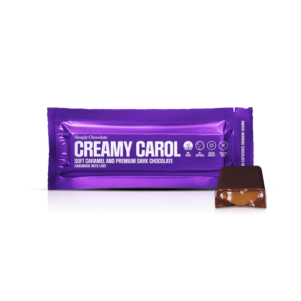 KORT HOLDBARHET Creamy Carol sjokoladebar 40 gram