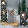 DIY Adventskalender til å fylle selv - Sort/hvitt - Lev Logisk