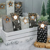 DIY Adventskalender til å fylle selv - Sort/hvitt - Lev Logisk
