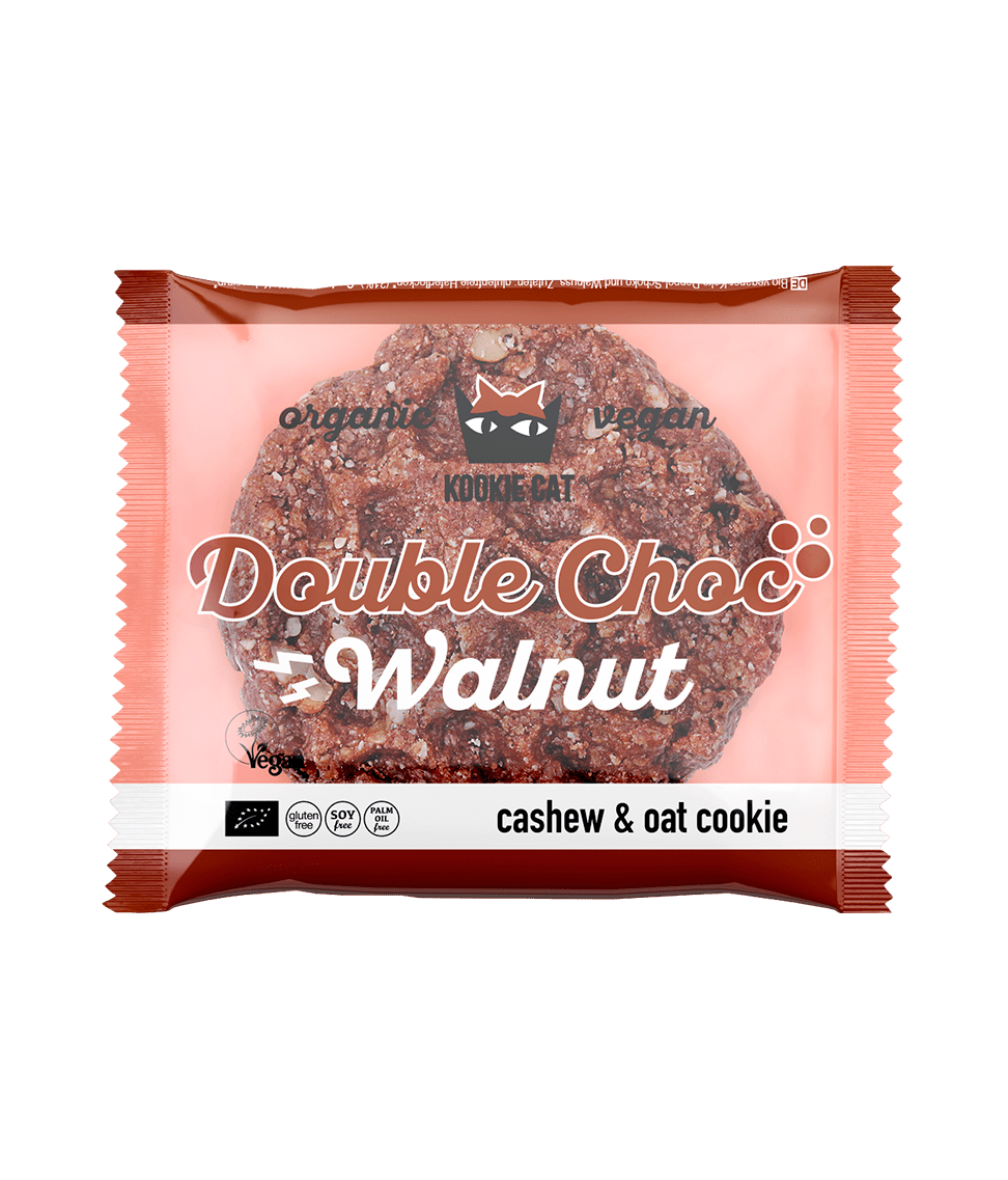 Dobbel sjokolade og valnøtt Cookie fra Lev Logisk