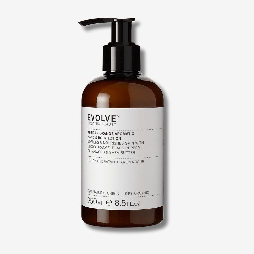 Evolve African Orange Aromatic Hand & Body Lotion 250ml - Lev Logisk