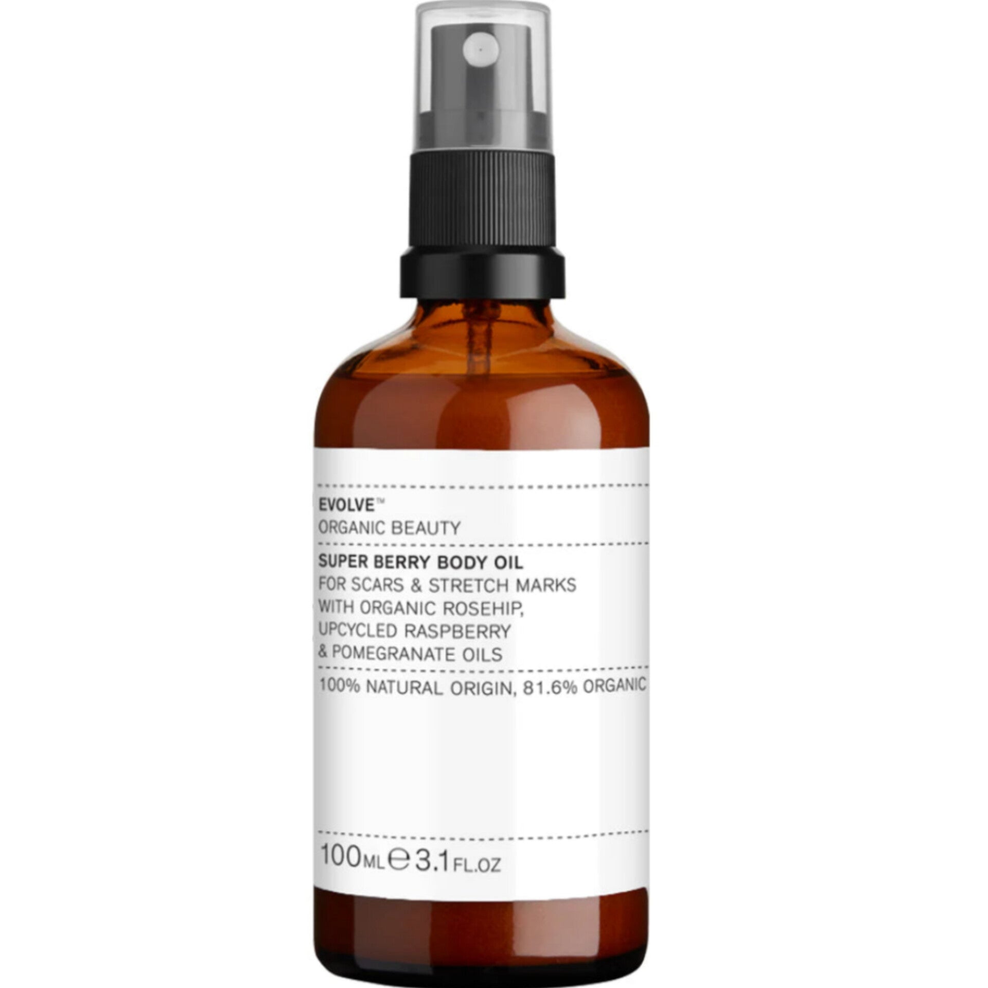 Evolve Super Berry Body Oil 100ml - Lev Logisk