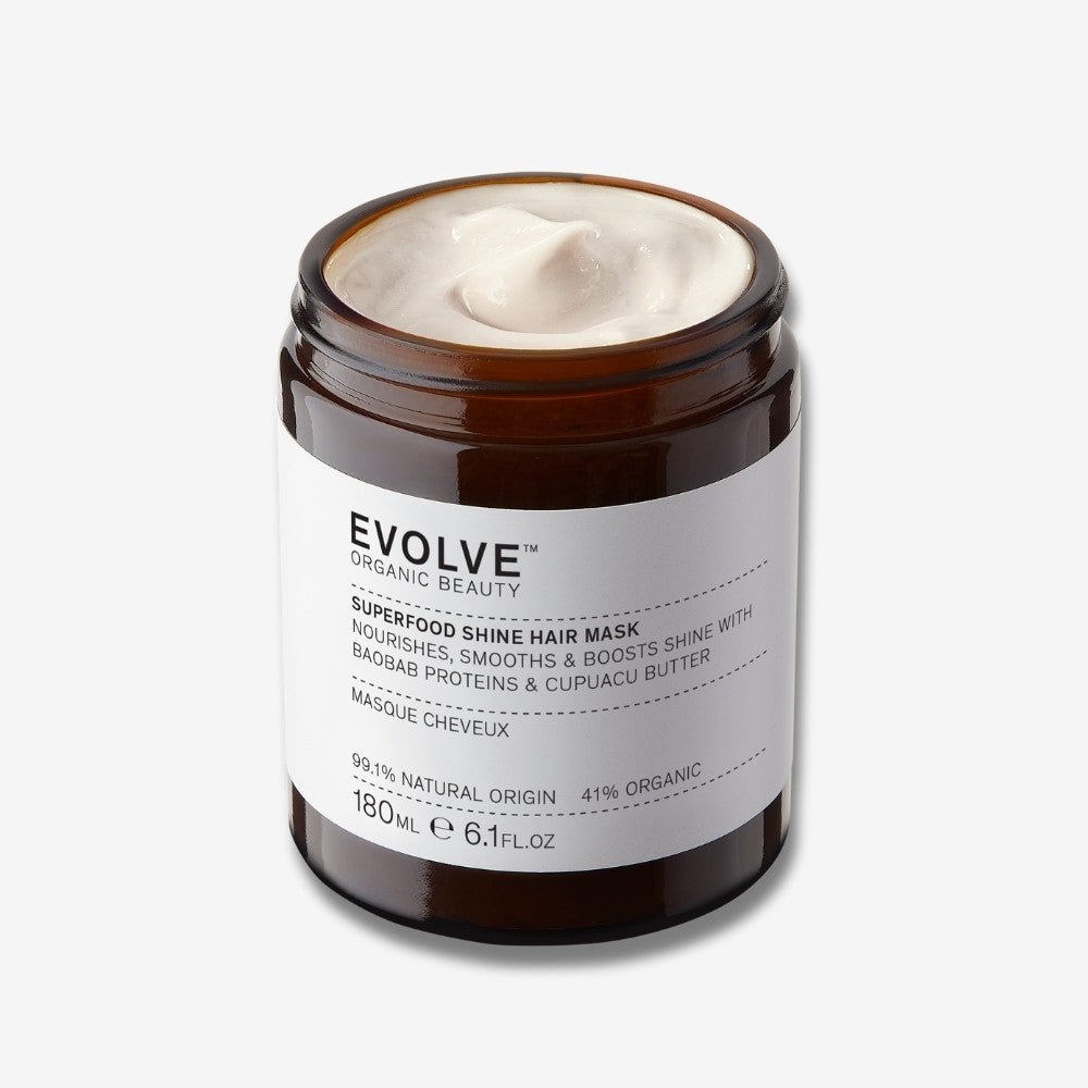 Evolve Superfood Shine Hair Mask 180ml - Lev Logisk