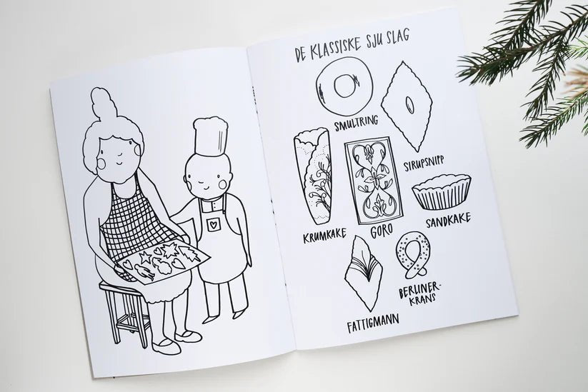 Fargelegg julen fra Lev Logisk