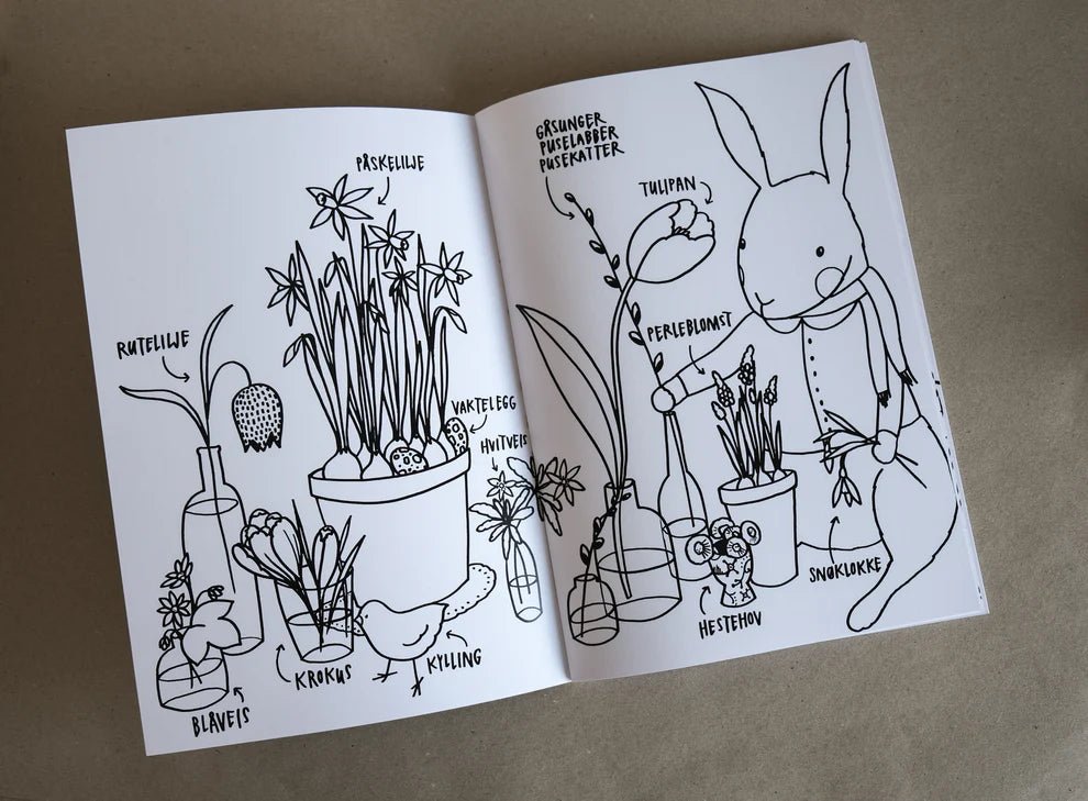 Fargelegg påsken fra Lev Logisk