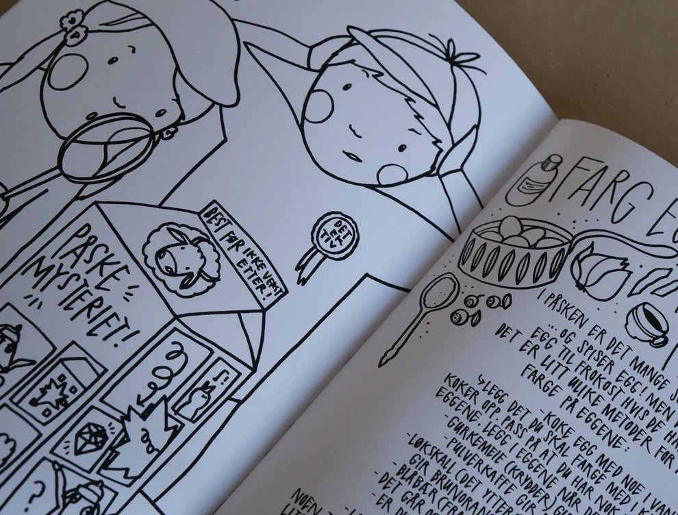 Fargelegg påsken fra Lev Logisk