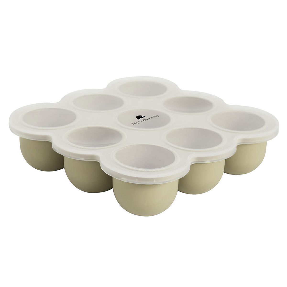 Fryse & stekeform i silikon - Pistasj - Lev Logisk