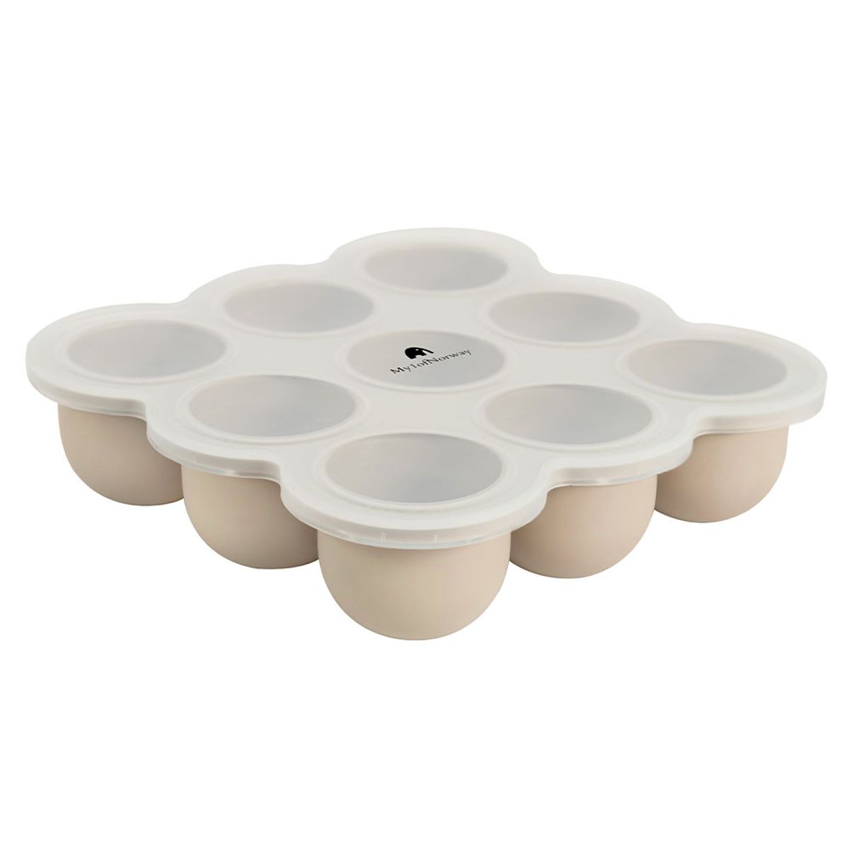 Fryse & stekeform i silikon - Sand - Lev Logisk