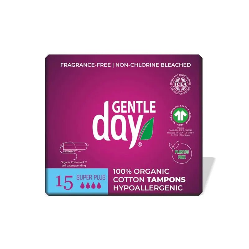 Gentle Day Tamponger Super Plus 15stk. fra Lev Logisk