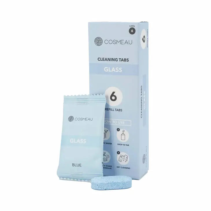Cosmeau refill tabletter 6 stk- Glass-