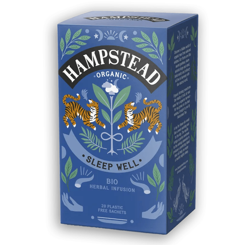 Hampstead Tea økologisk sov godt 20 poser fra Lev Logisk