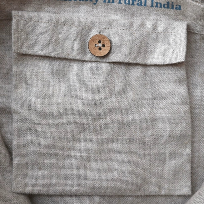 Handlenett TOTE bag 100% hamp - Lev Logisk