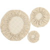 Haps Bomullstrekk runde 3 - pk - Beige - Lev Logisk