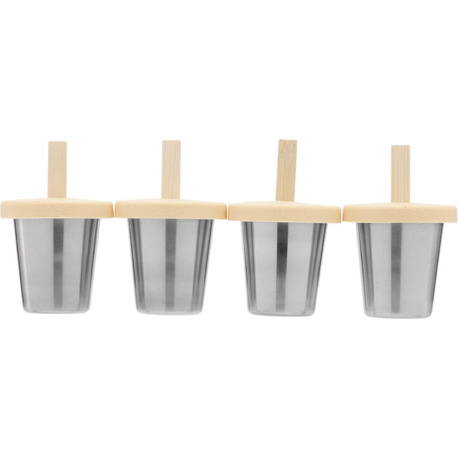 Haps MINI ispinneformer i rustfritt stål 4 - pk - velg farge - Lev Logisk