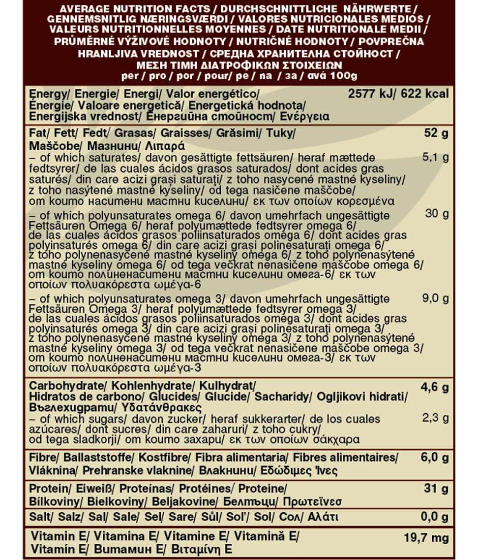 Hempfrø - avskallede og økologiske 200g fra Lev Logisk