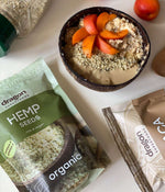Hempfrø - avskallede og økologiske 200g fra Lev Logisk