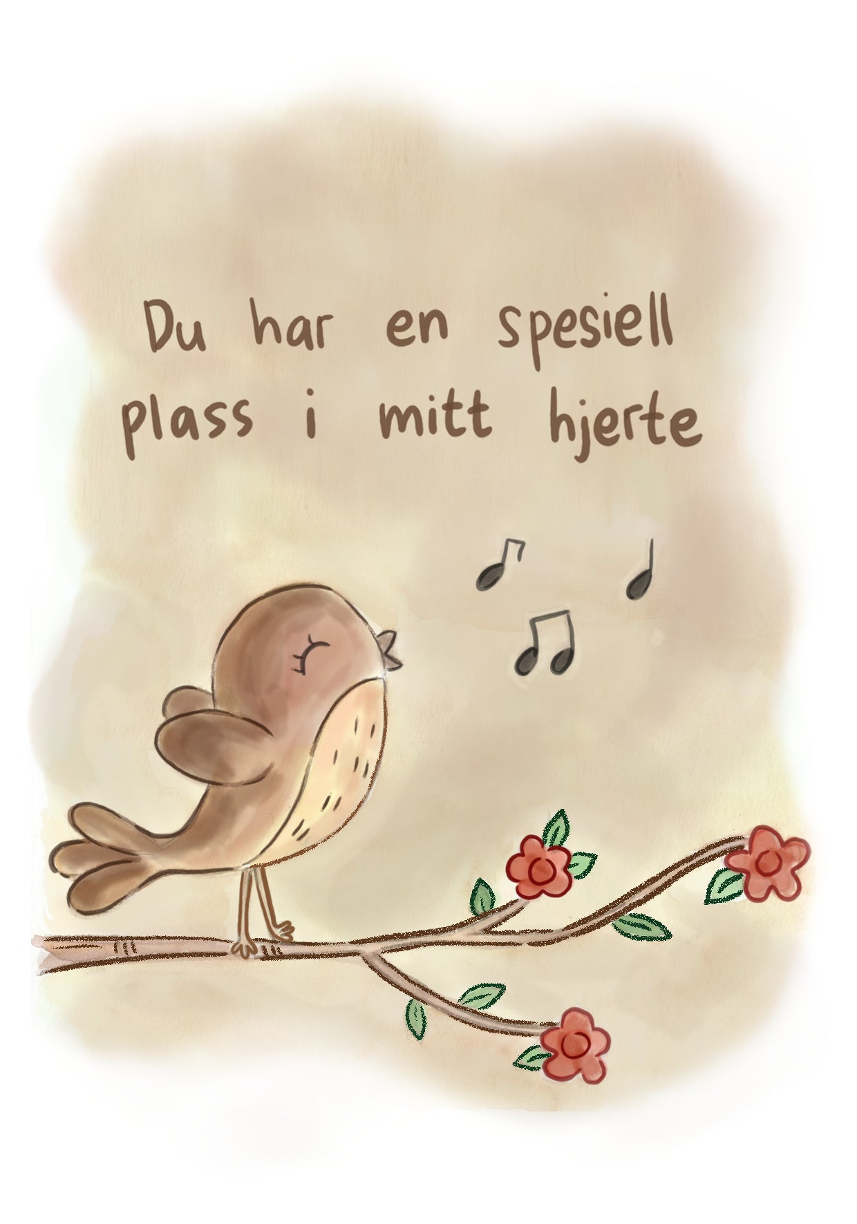 Hjertelys kort illustrert av Anne Cathrine Rosendahl - Velg motiv - fra Lev Logisk