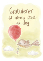 Hjertelys kort illustrert av Anne Cathrine Rosendahl - Velg motiv - fra Lev Logisk
