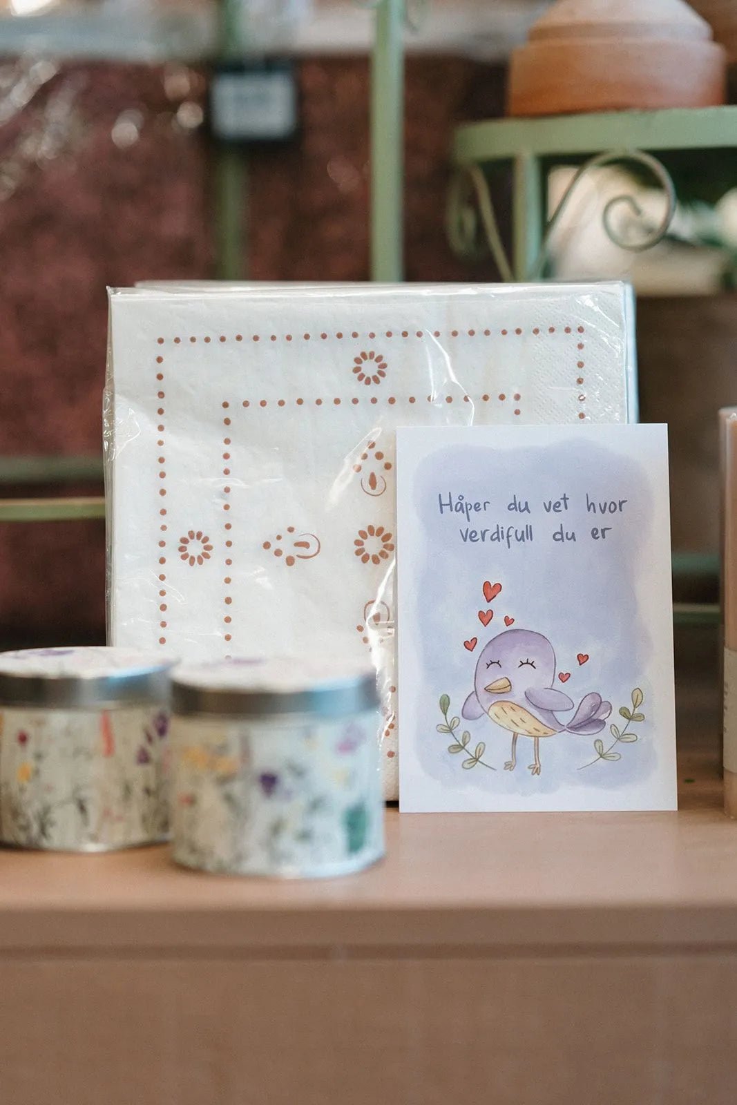 Hjertelys kort illustrert av Anne Cathrine Rosendahl - Velg motiv - fra Lev Logisk