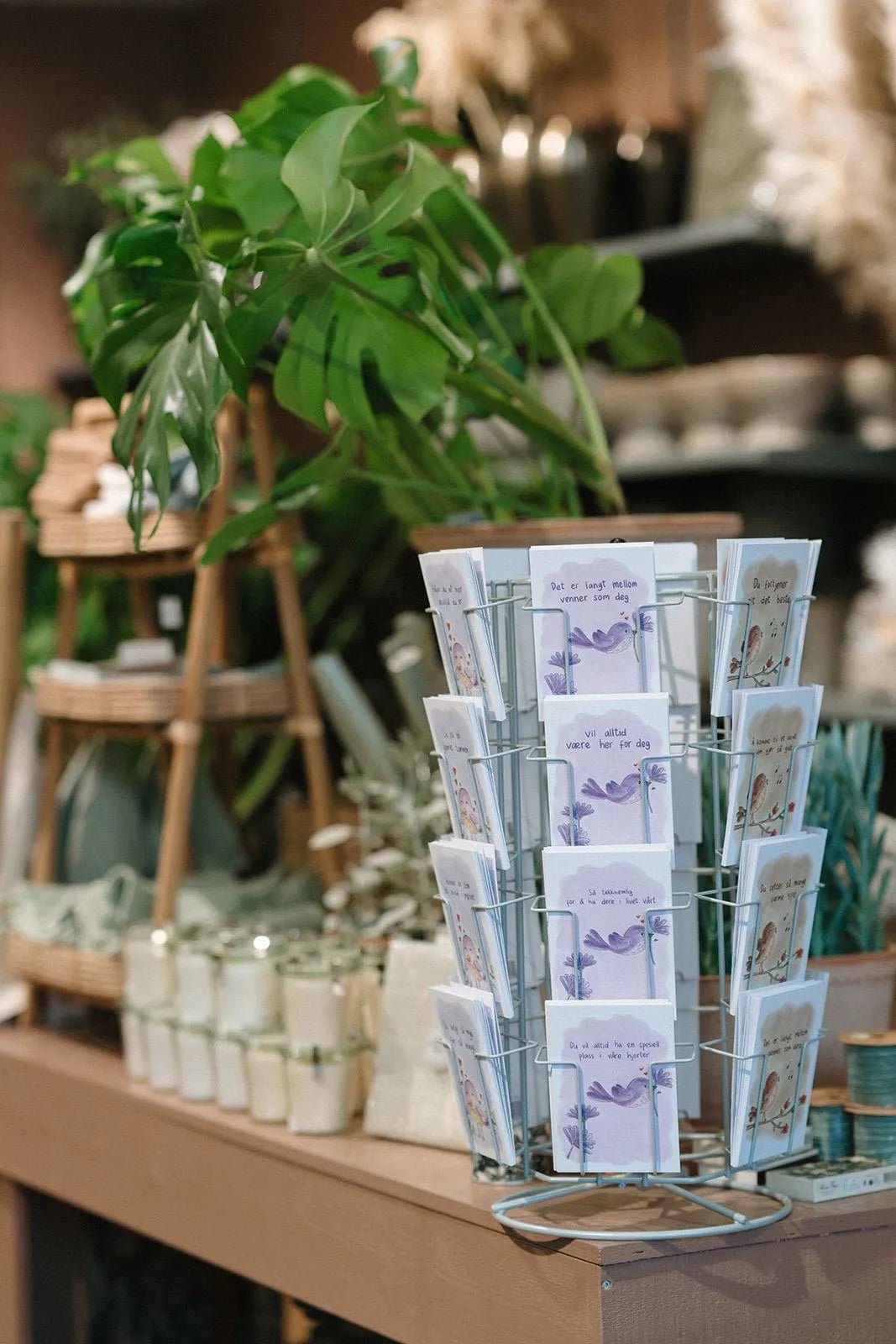 Hjertelys kort illustrert av Anne Cathrine Rosendahl - Velg motiv - fra Lev Logisk