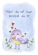 Hjertelys kort illustrert av Anne Cathrine Rosendahl - Velg motiv - fra Lev Logisk