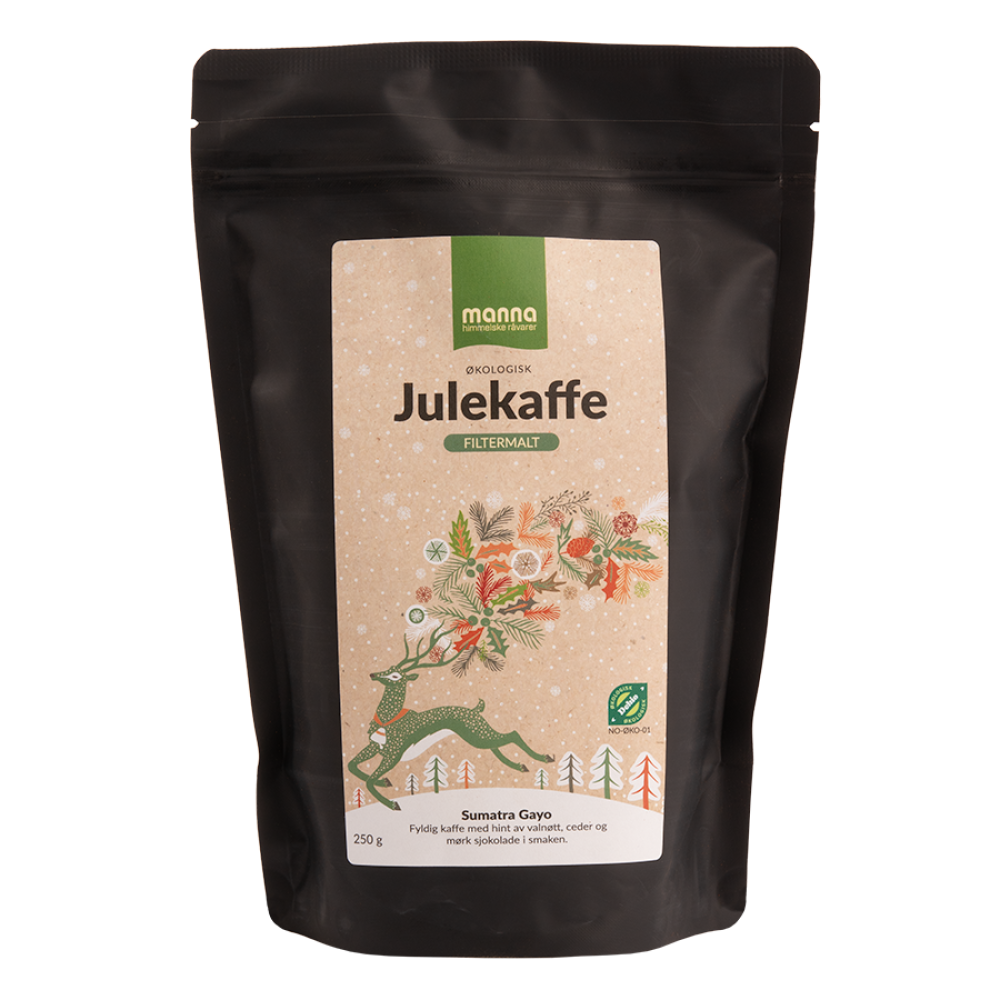 Økologisk julekaffe - filtermalt- - Lev Logisk