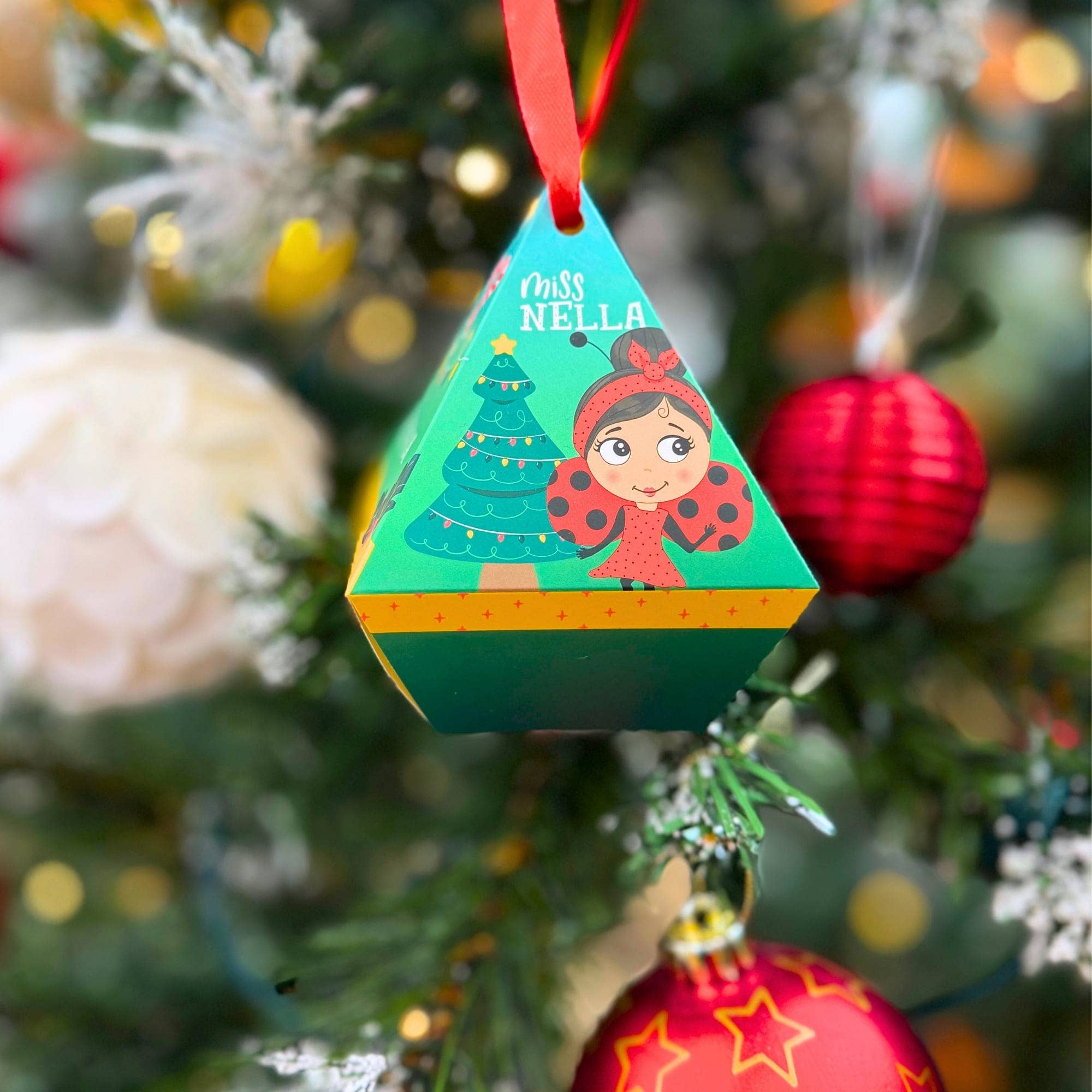 Julepynt med lekesminke - Frosted Diamond - fra Lev Logisk