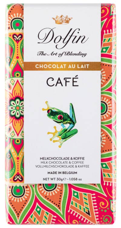 Kaffe - melkesjokolade bar 37% kakao - Lev Logisk