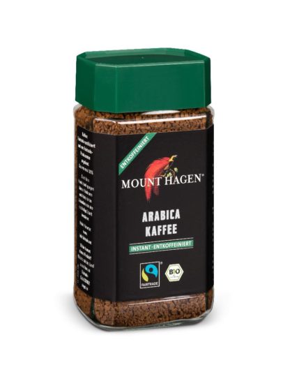 Økologisk koffeinfri pulverkaffe 100 gram - Mount Hagen