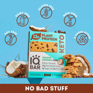 IQBAR - Toasted coconut chip Proteinbar(45g)