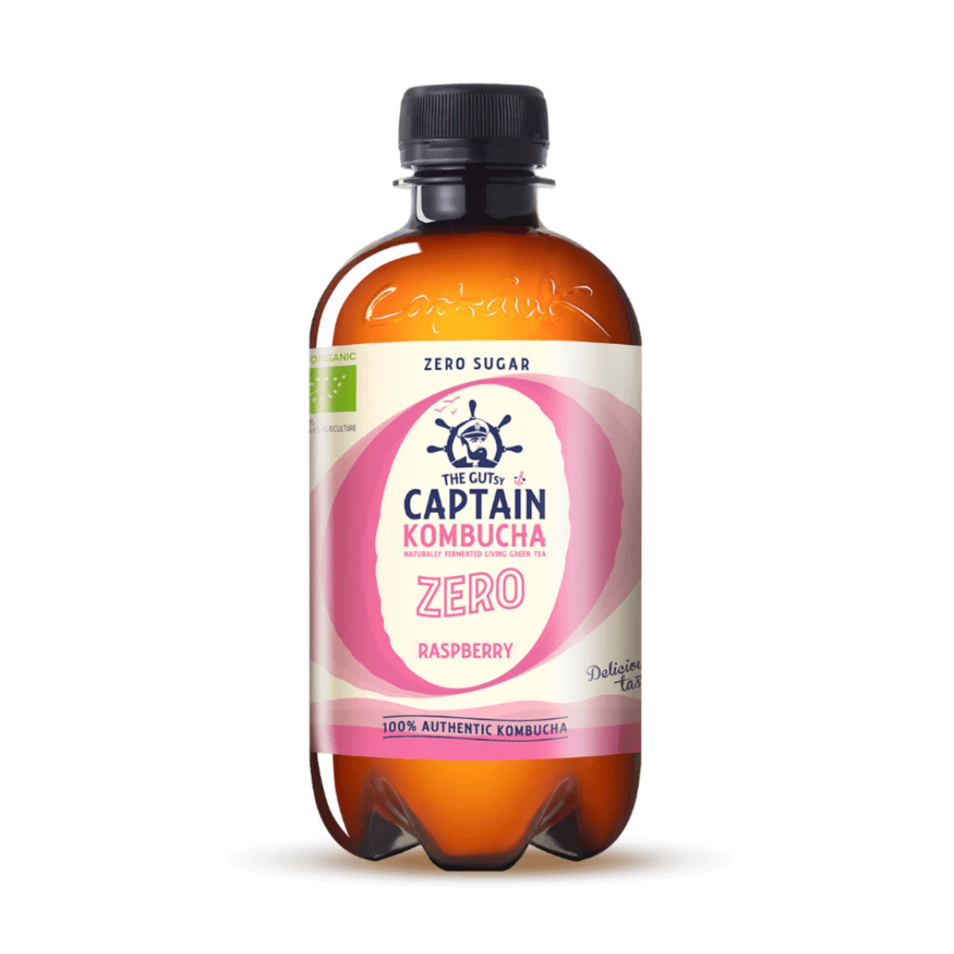 Kombucha Zero Raspberry 400 ml fra Lev Logisk