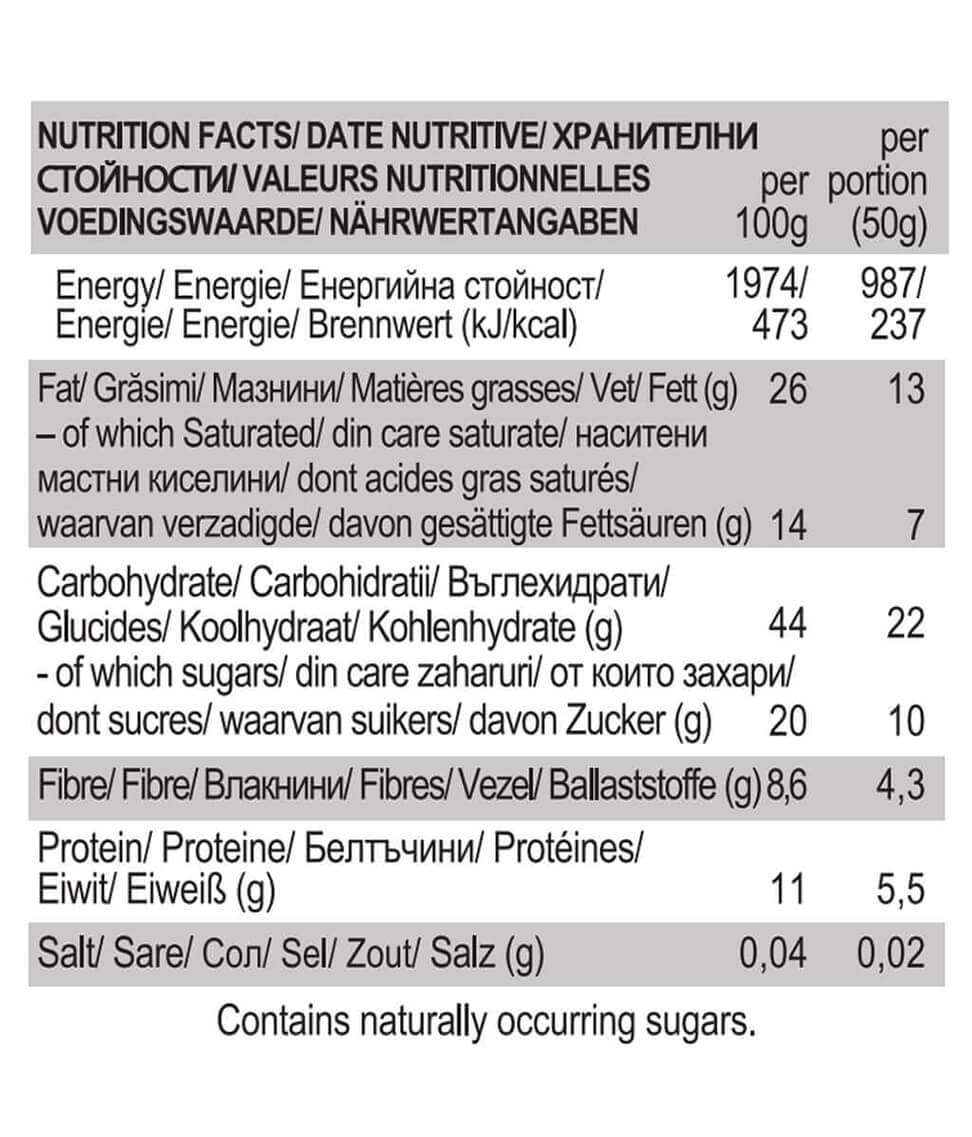 Kookie Cat Chia & Lemon Cookie – Vegan & Glutenfri, 50 g fra Lev Logisk