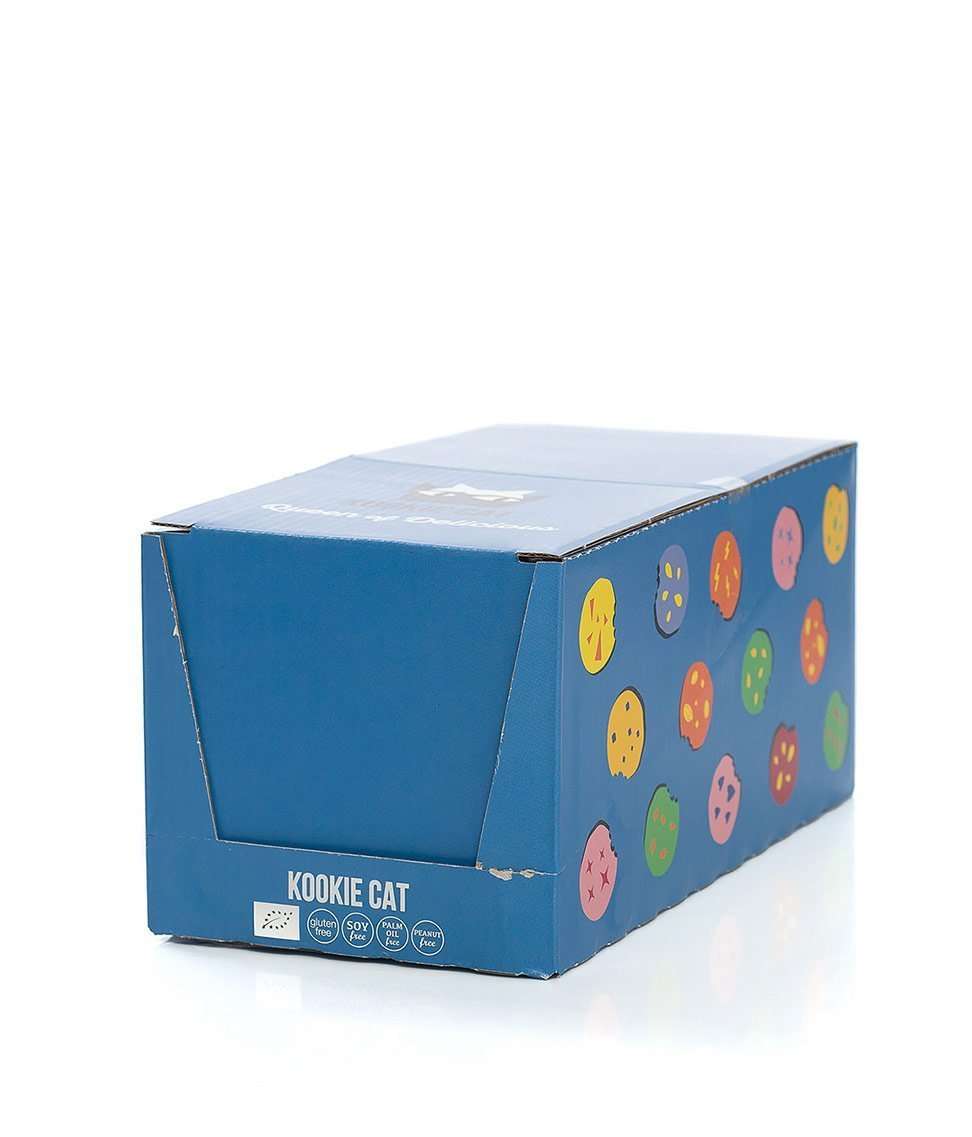 Kookie Cat Chia & Lemon Cookie – Vegan & Glutenfri, 50 g fra Lev Logisk