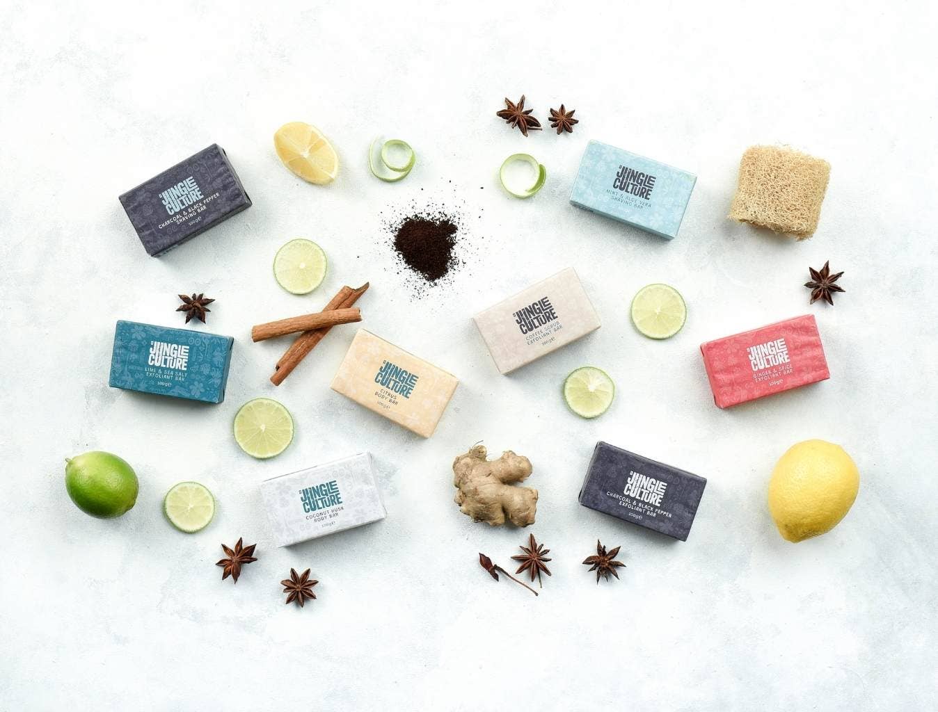 Kroppsåpe - Lime & havsalt fra Lev Logisk