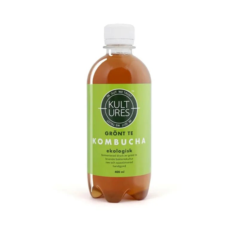 Kultures grønn te kombucha 400 ml fra Lev Logisk
