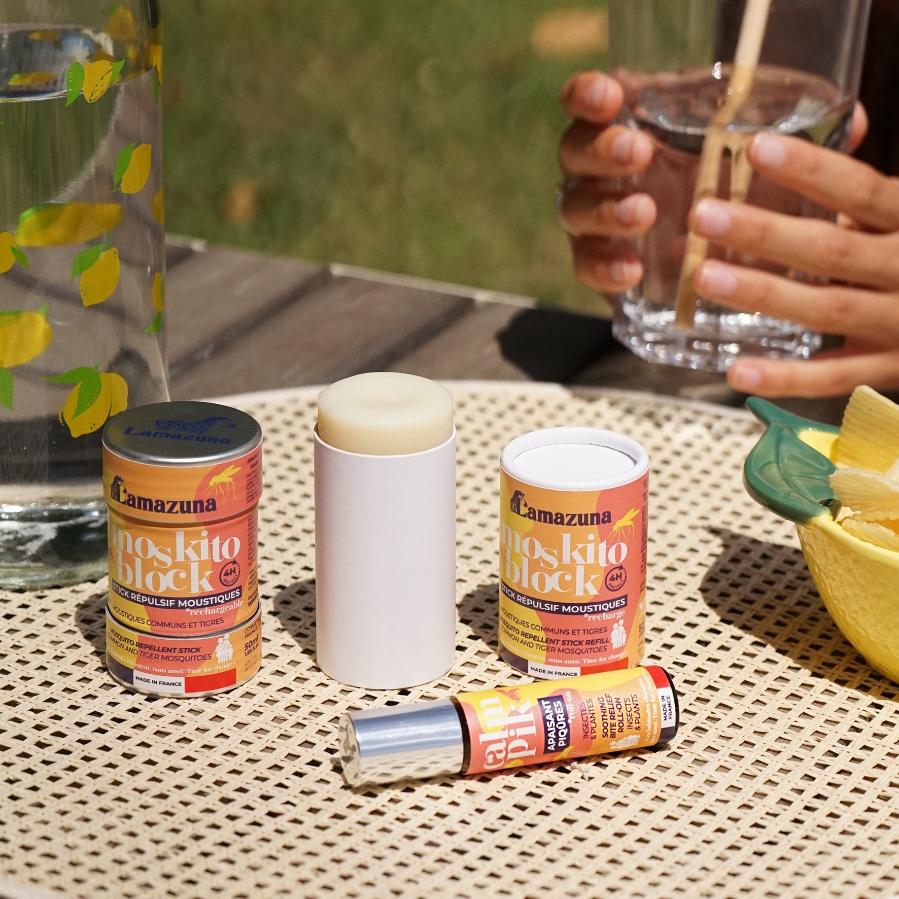 LAMAZUNA Moskito Block 50ml | Naturlig myggstift uten DEET fra Lev Logisk