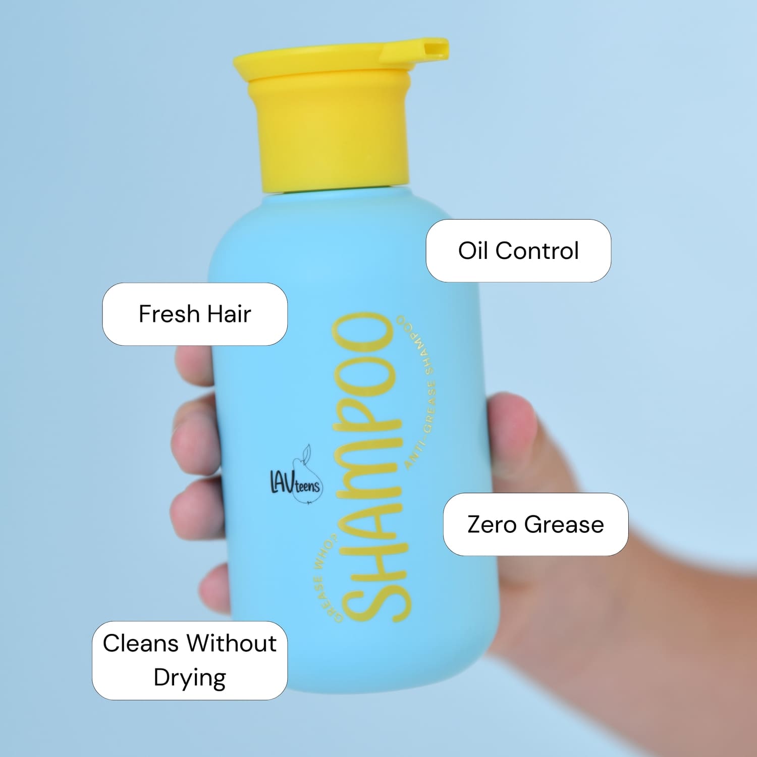 Lav Teens anti - grease shampoo fra Lev Logisk