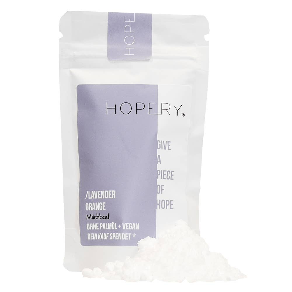 Lavender Orange Milk Bath - small - 70g fra Lev Logisk
