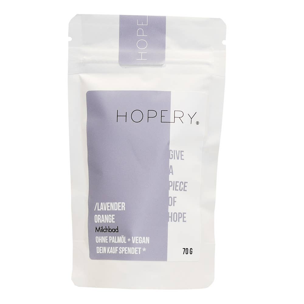 Lavender Orange Milk Bath - small - 70g fra Lev Logisk