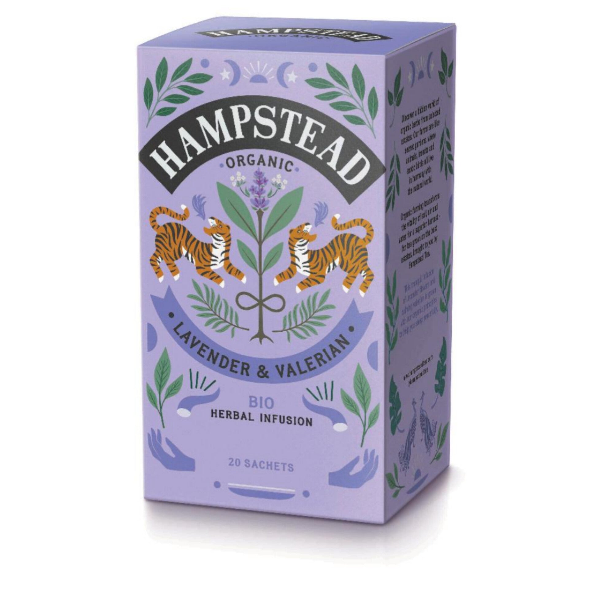 Lavender & Valerian økologisk te Hampstead - Lev Logisk