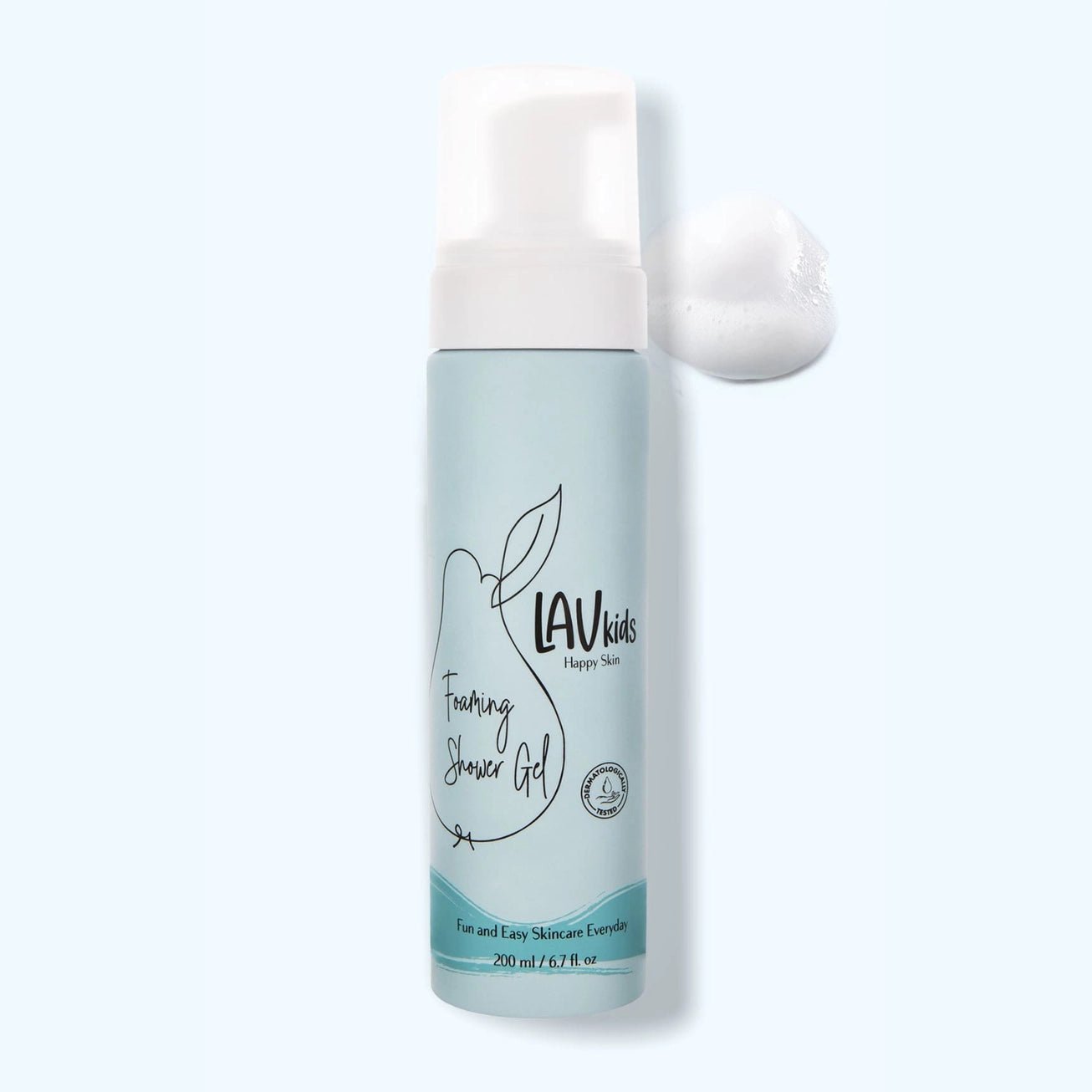 LavKids økologisk skummende dusjsåpe fra Lev Logisk