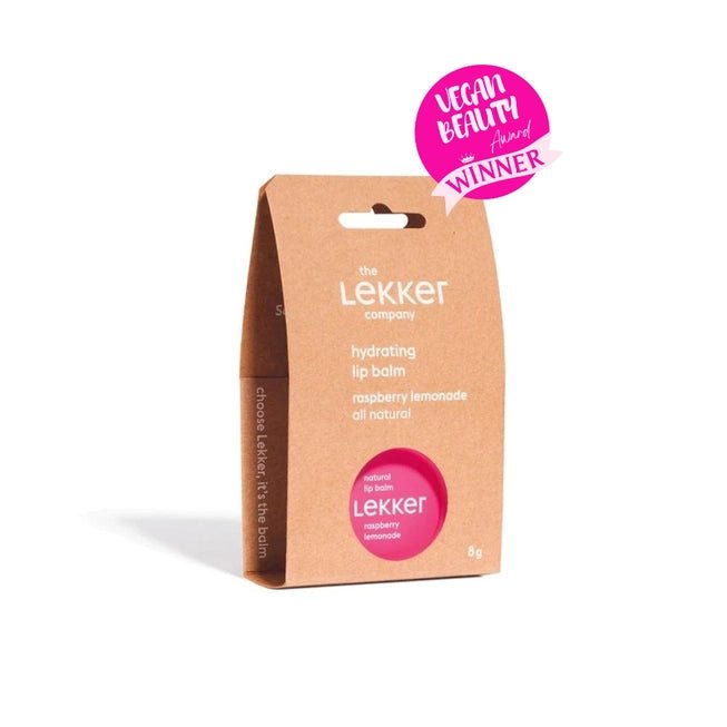 Lipbalm raspberry lemonade - The Lekker Company - Lev Logisk