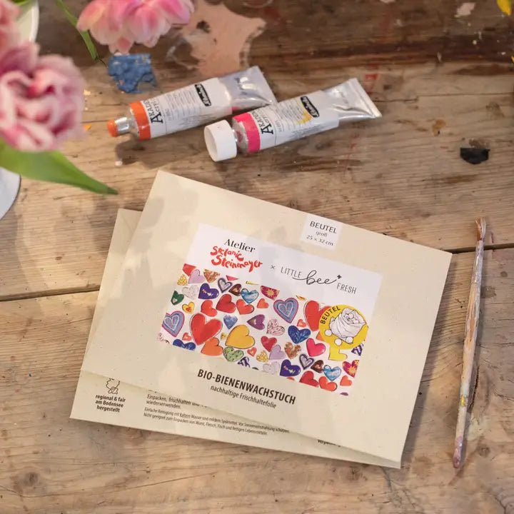 Little Bee fresh Bivokspose - "Large" Hjerter - Lev Logisk