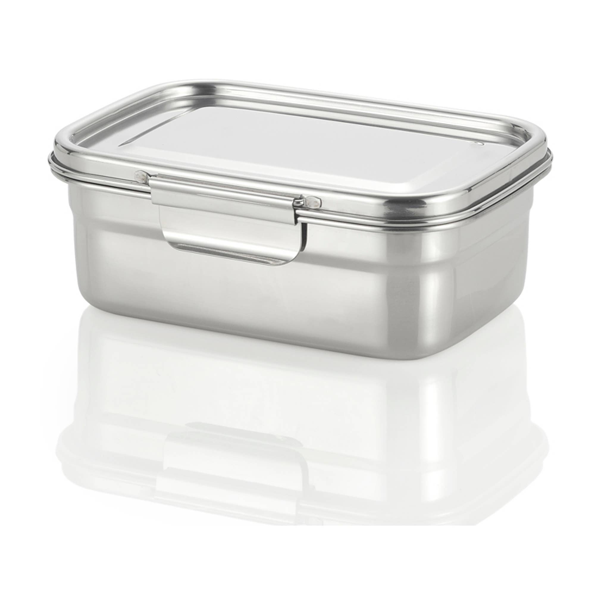 Minimal matboks i rustfritt stål 1560 ml - Lev Logisk