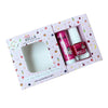 Miss Nella duo neglelakk+ leppebalm (Sugar hugs + sugar plum) fra Lev Logisk