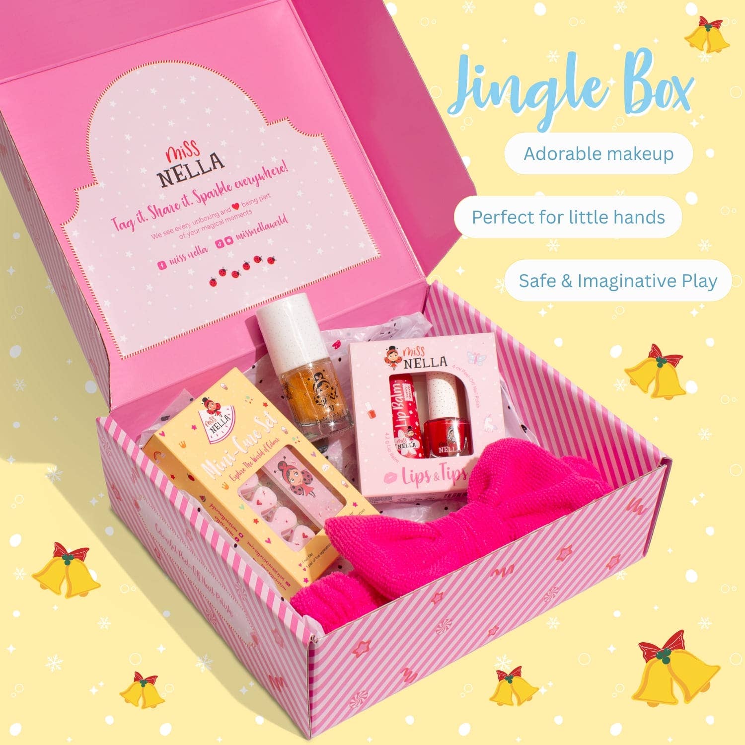 Miss Nella Sparkle box gaveeske fra Lev Logisk