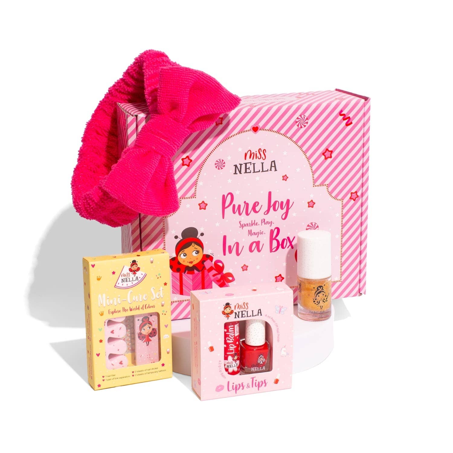 Miss Nella Sparkle box gaveeske fra Lev Logisk