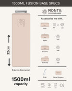 Montii flaske base - 1500 ml - Lev Logisk