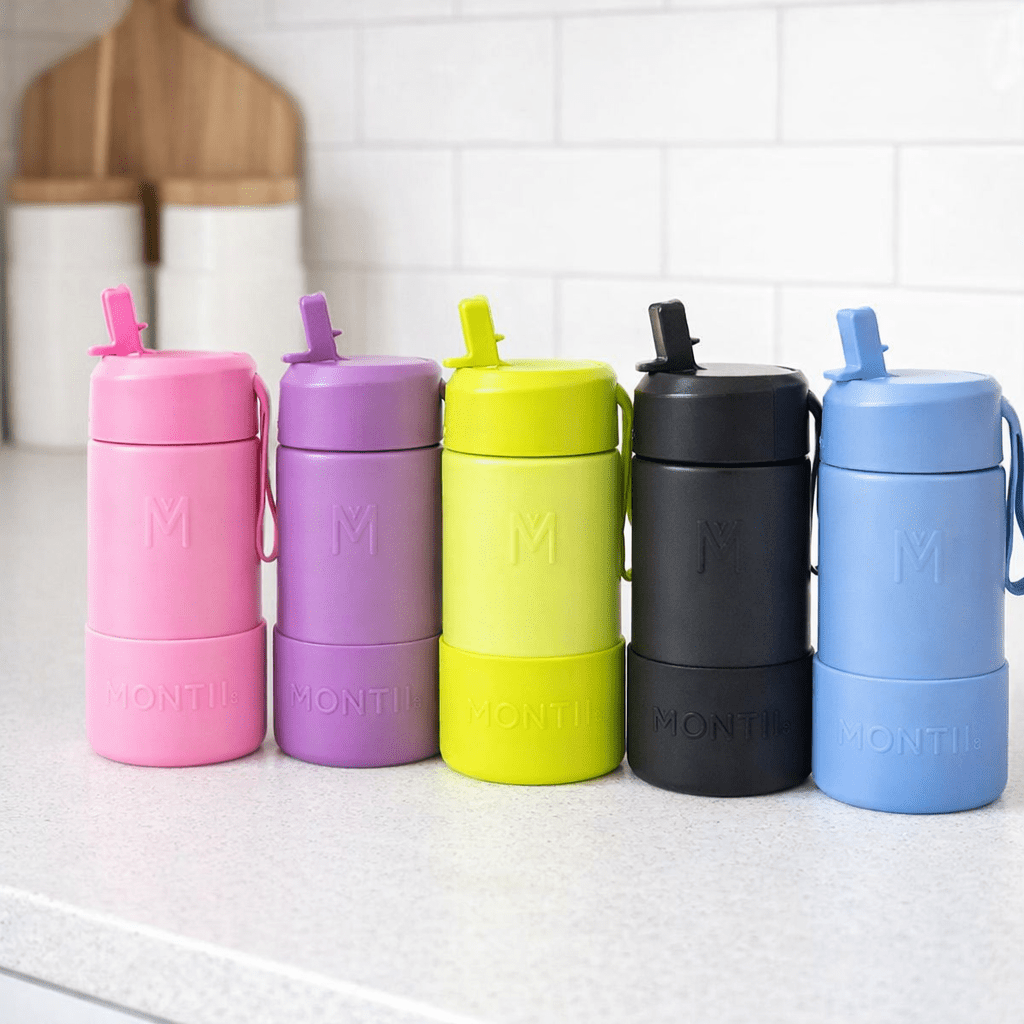 Montii isolert drikkeflaske i stål – 350 ml fra Lev Logisk